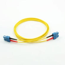 SC / PC-SC / PC Cordon de brassage fibre optique monomode duplex
